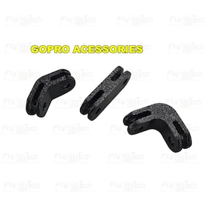 Adaptador de tornillo GoPro / 45 grados / 90 grados / Modelo recto