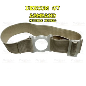 Supporto per bracciale Dexcom G7 / Fascia CGM sicura e comoda / Accessorio riutilizzabile per il diabete