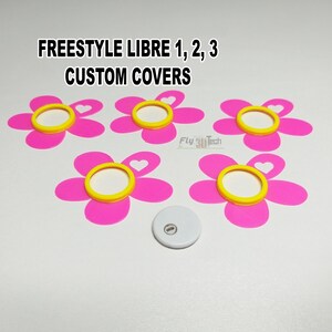 Freestyle Libre Diabetes Custom Reusable Covers for Libre 1, 2, 3 and 3 plus