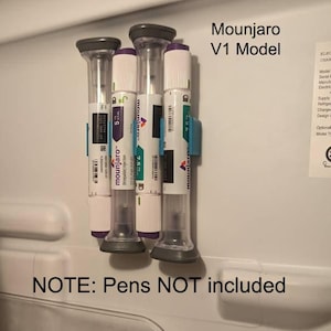Insulin Pen Fridge Holder Mounjaro Humalog Tresiba Toujeo Lantus Yuflyma Ozempic image 8