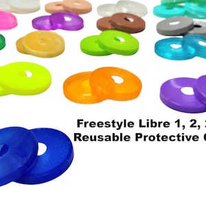 Coperture Freestyle Libre 1, Libre 2/Plus // Riutilizzabili e flessibili // Diabete