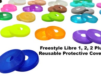 Freestyle Libre 1, Libre 2/Plus Covers || Reusable and Flexible || Diabetes
