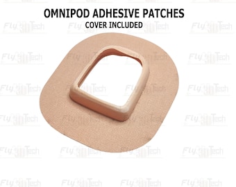 Omnipod Kinesio Patch – Skin Friendly & Durable ||  Pack of 20 Adhesives || Cover Included