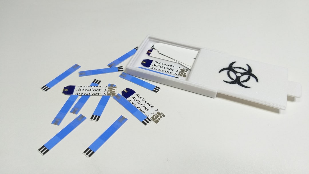 Test Strips Disposal Box Biodegradable Diabetes Management Etsy