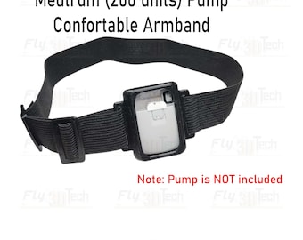 Medtrum Pump 200 Units Armband | Adjustable CGM Sensor Holder | Soft Flexible Plastic | Skin-Friendly