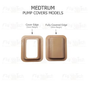 Medtrum-överdrag (modell med 200/300 enheter, INTE st) | Flexibelt och återanvändbart insulinpumptillbehör