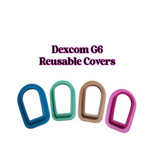 Dexcom G6 Flexible Reusable Covers for Patches, Non-adhesive