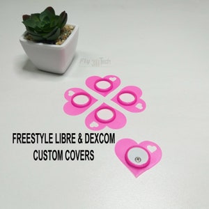 Freestyle Libre 1, 2, 3 and Dexcom G7 Custom Covers || Reusable and Flexible || Diabetes