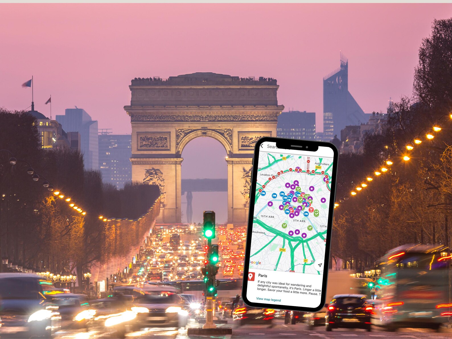 Ultimate Paris Travel Guide Map | Curated Paris Google Map With ...