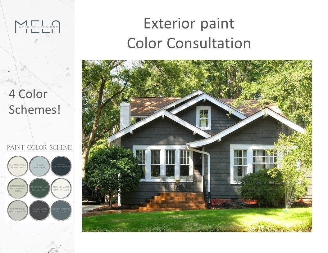 Buy Exterior Paint Color Consultation Home Paint Colors Exterior ...