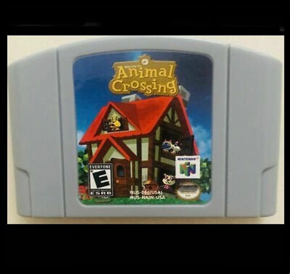 Animal Crossing N64 Game Cartridge - Etsy