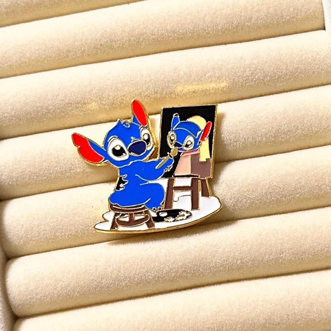 Stitch Pin – Cute Enamel Pin - Etsy