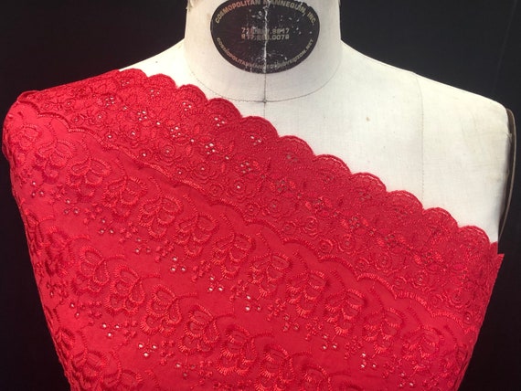 Large eyelet fabric deals