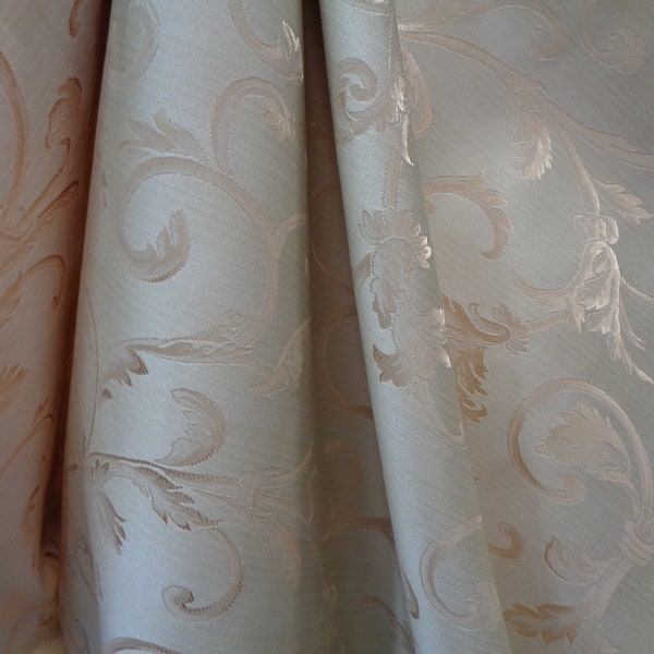 Gold Damask Fabric Etsy