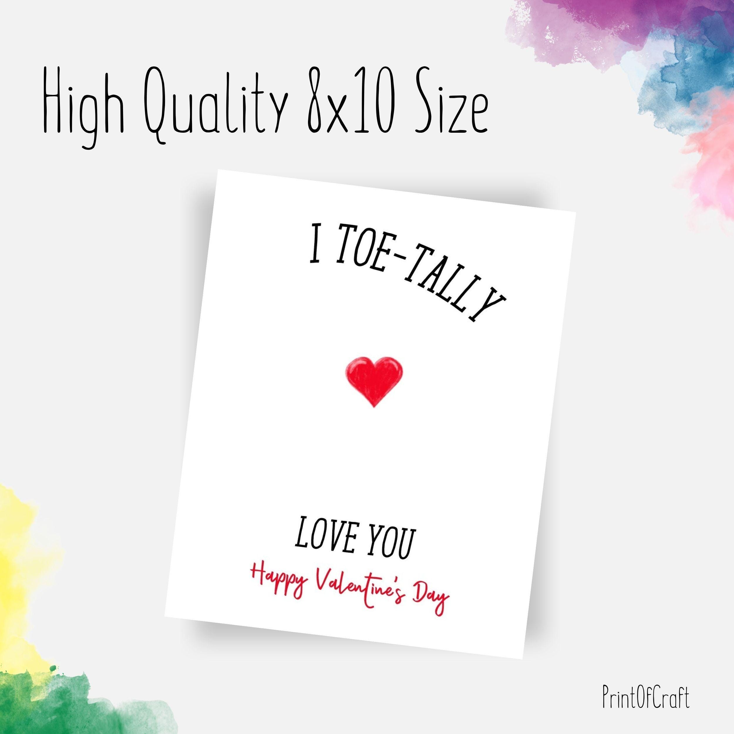 Valentine's Day Handprint Art Craft Template, I Love You Printable, DIY ...