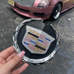 Custom Bling Rhinestone Front Emblem