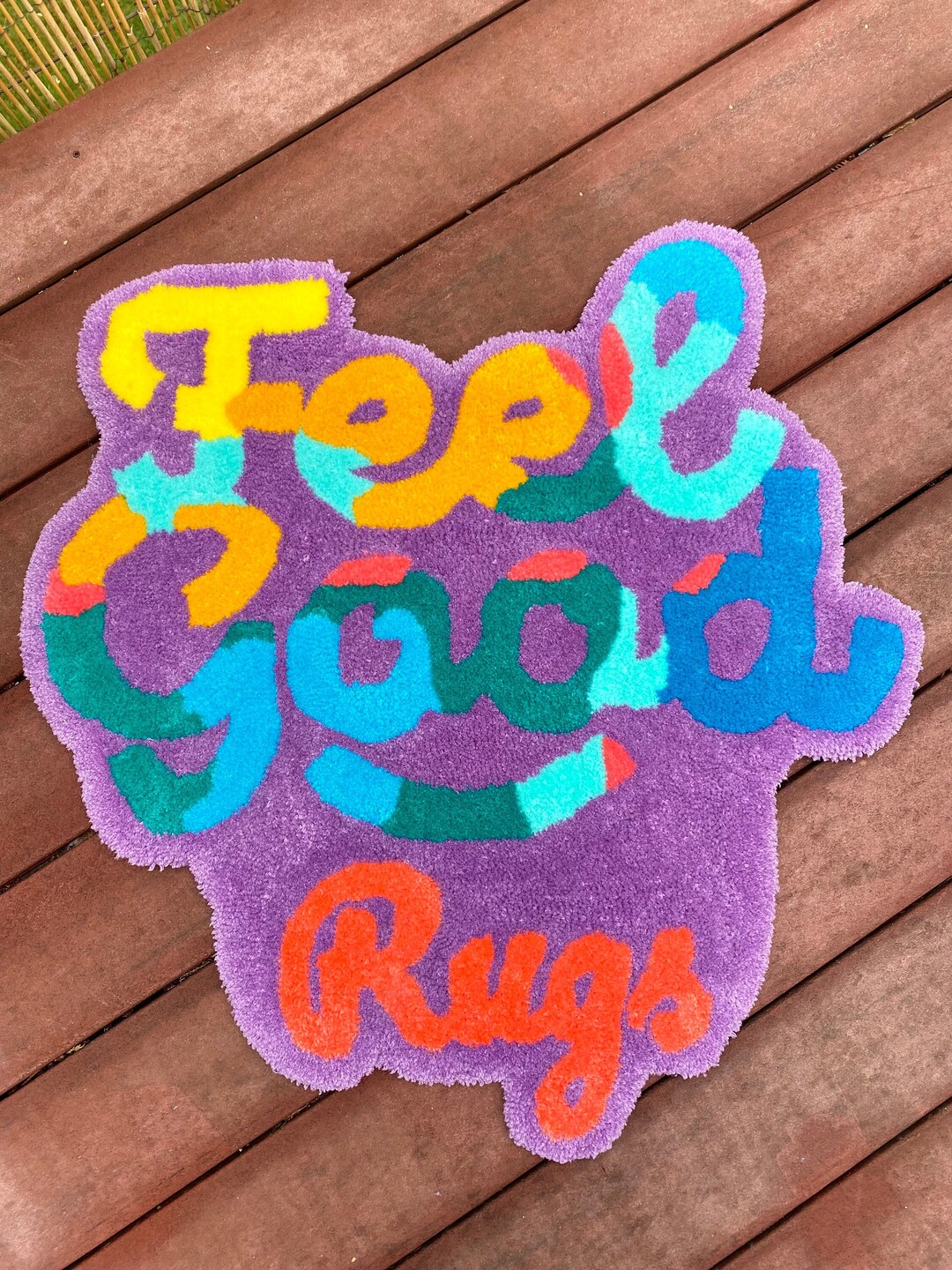 CUSTOM RUG DESIGN Tufted Rug Handmade Personalized Shape Etsy