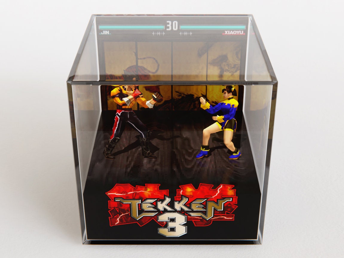 Sound Diorama Cube Tekken 3 jin Verse Xiaoyu Playstation Etsy