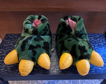 Vintage Tyranno Toes Slippers