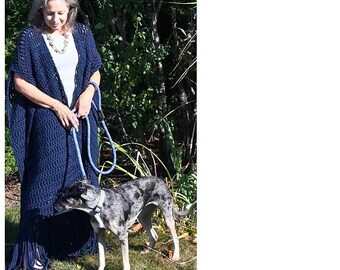 Blue Berry Pie Poncho And Just Like That!
