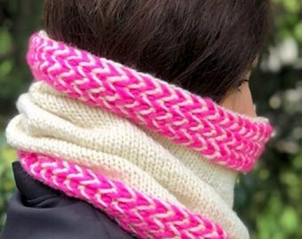 Winter in Sankaty Cowl Knitting Pattern