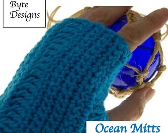 Ocean Mitts Crochet Pattern