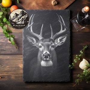 White-Tailed Deer - Large Buck - Laser File