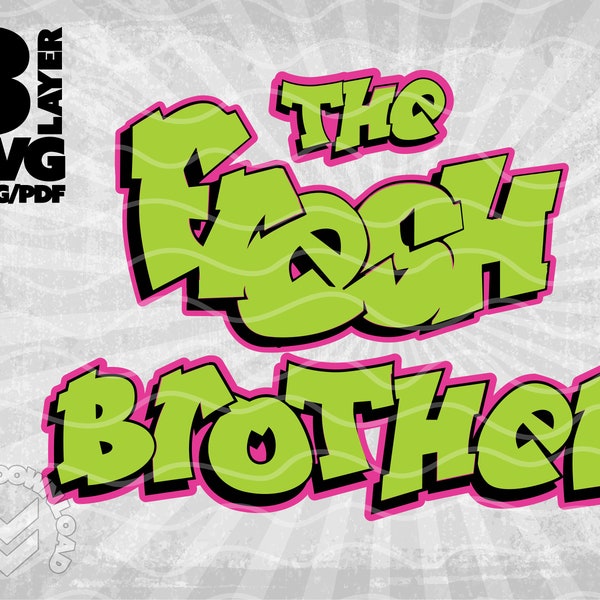 The Fresh Brother SVG / The Fresh Brother PNG / The Fresh Brother PDF / The Fresh Prince svg png pdf