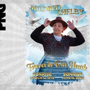 Funeral Program png, Memorial Shirt png, Rest in Peace png, Funeral Shirt png, Angel in Heaven png, RIP t-shirt png, Angel Wings png,