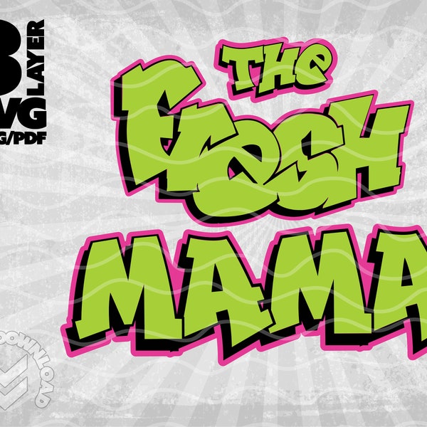 The Fresh Mama SVG / The Fresh Mama PNG / The Fresh Mama PDF / The Fresh Prince theme