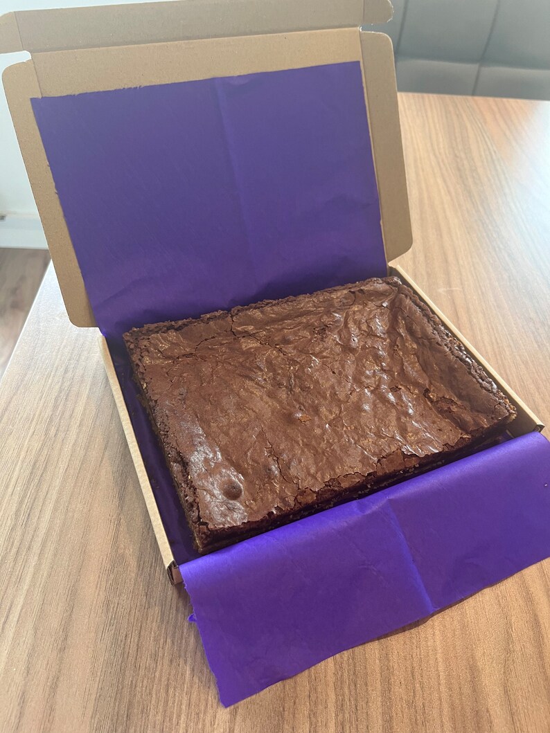 Letterbox Brownie Box Etsy UK