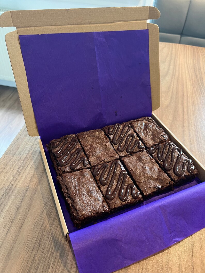 Letterbox Brownie Box Etsy UK