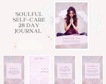 Caderno de Exercícios de Autocuidado | Planejador de Amor-Próprio, Burnout e Gerenciamento de Estresse | Diário de Terapia de Manifestação e Bem-Estar