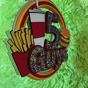 Food Case Topper Fast Food Cake Topper - Etsy