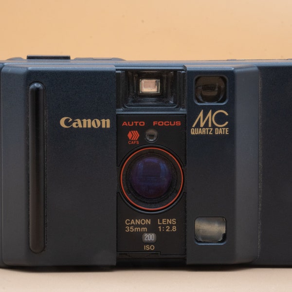 Vintage Canon MC 35mm analoge Point & Shoot Kleinbildkamera