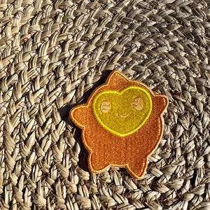 Make a Wish Star Embroidered Patch | Iron On Adhesive Option