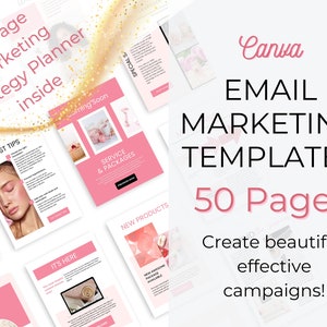 Email Marketing Canva Template Bundle. Email Newsletter Canva Templates. Sales Email. Welcome Email. MailChimp. FloDesk. Blogger. Sequence