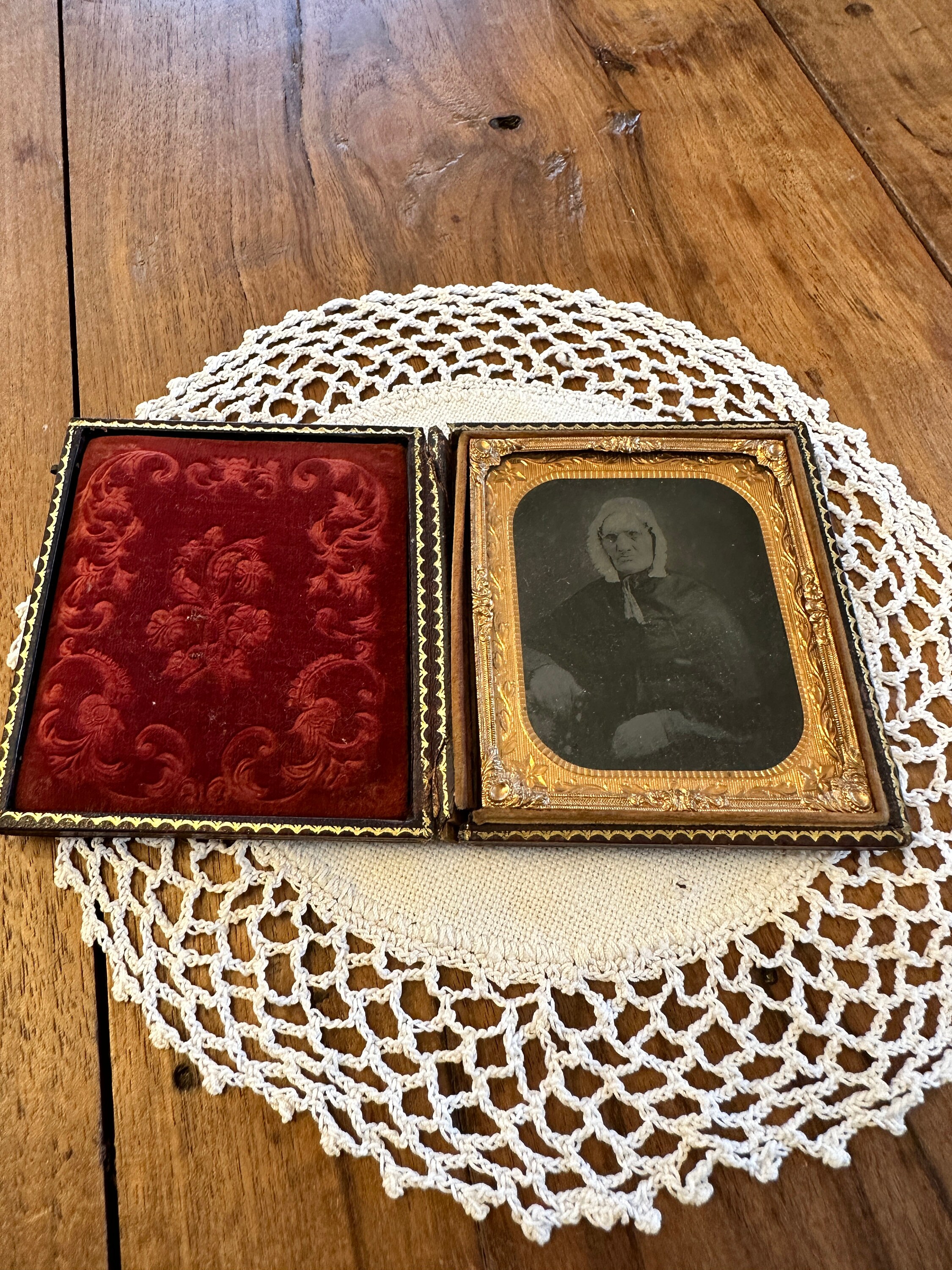 アンティーク写真集、革と銅、真鍮フック、1800年代 - Etsy 日本