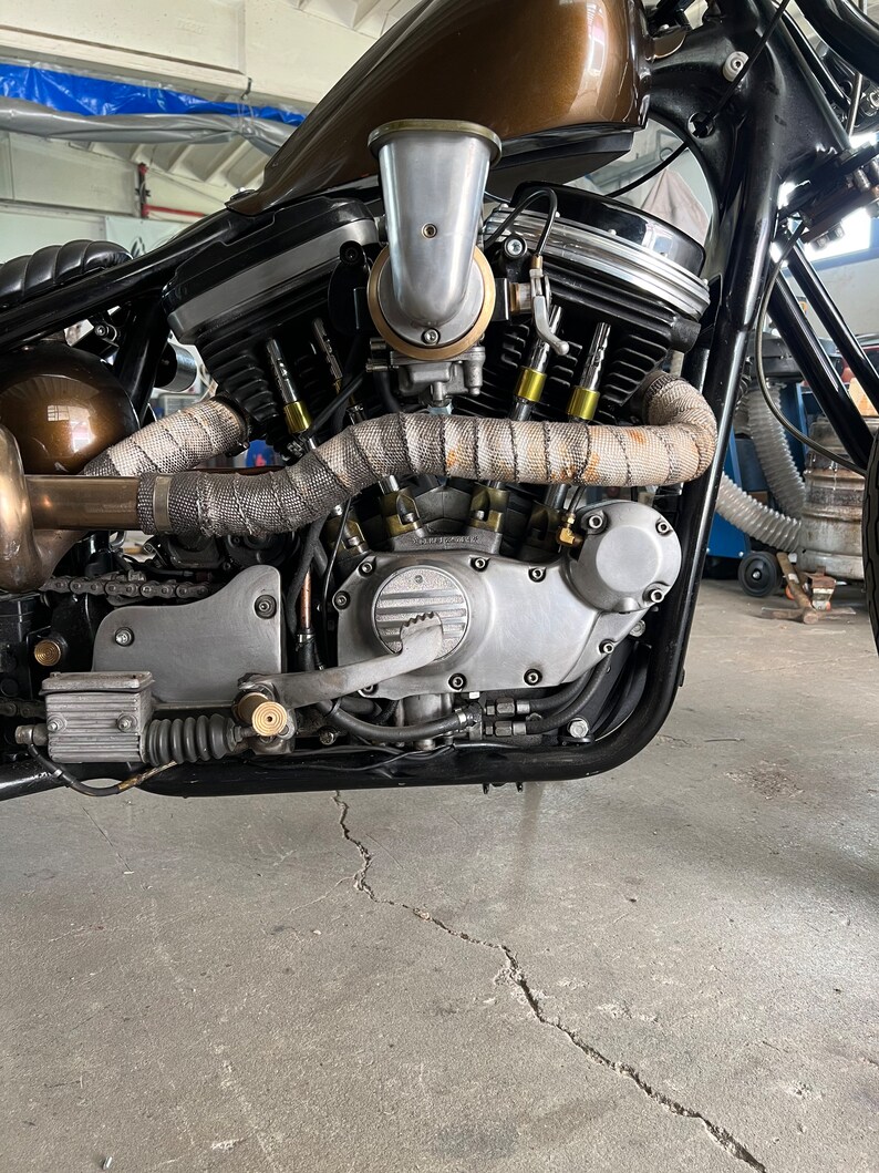 Timing Cover Harley Davidson Sportster 4 Speed fits Also on Shovelhead and Evolution With Fins