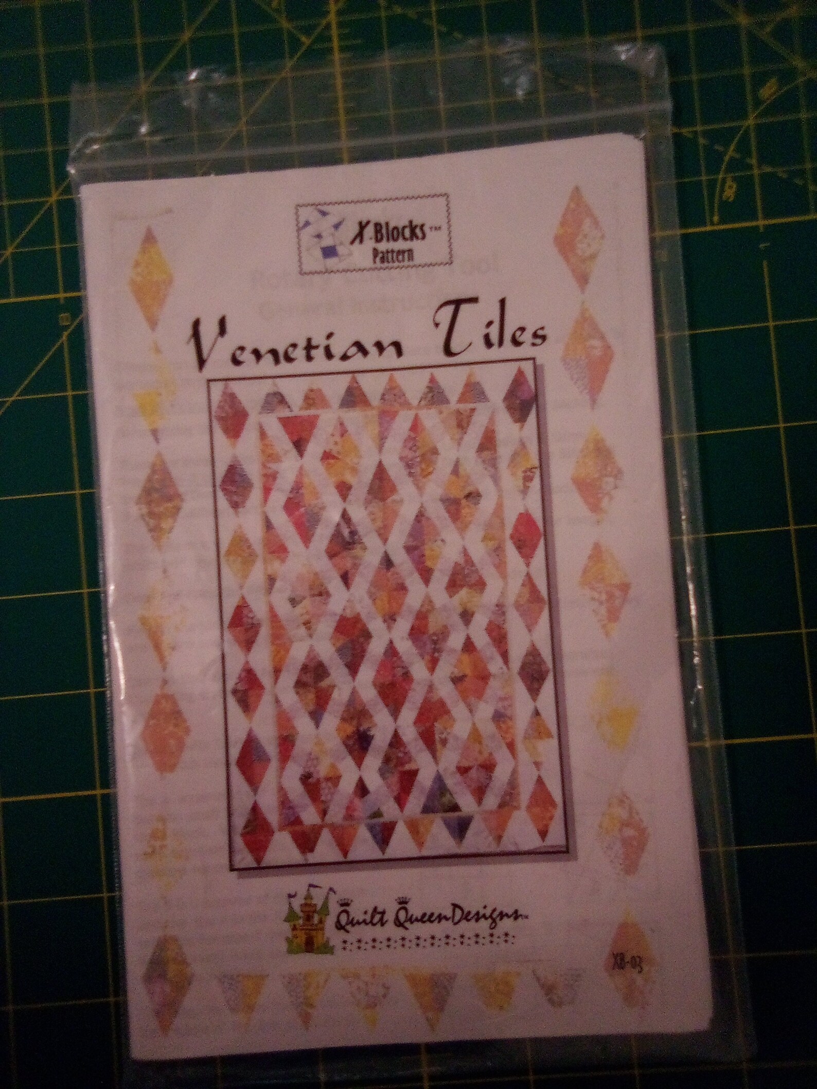 Tiles Quilt Pattern and Xblocks Template Etsy