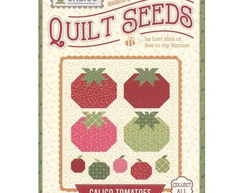 Lori Holt - QUILT SEED calico tomatoes - quilt pattern only