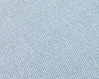 28ct Zweigart Lugana ICE BLUE cross stitch fabric 18x27”