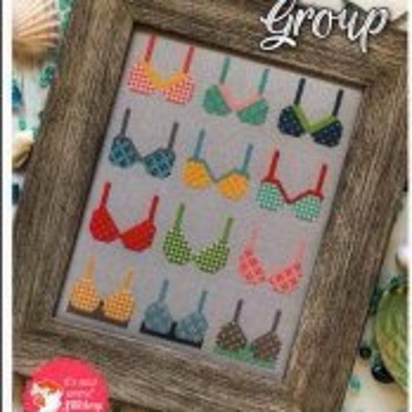 Lori Holt - Support Group - counted cross stitch pattern