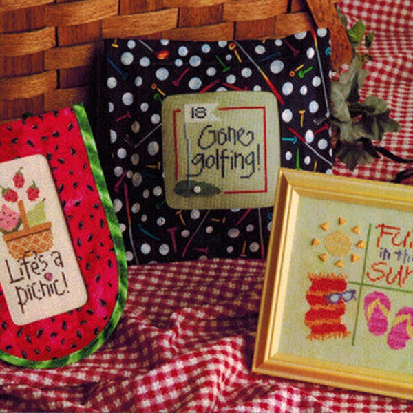 Lizzie Kate counted cross stitch pattern - SUMMER CRAZY