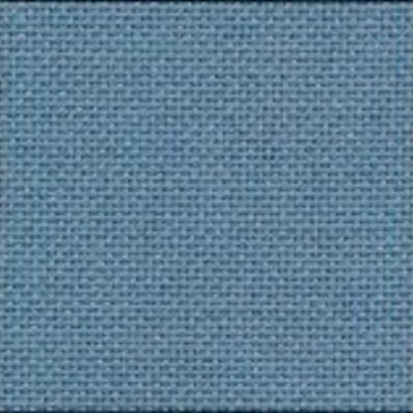 25ct Zweigart Lugana MEDIUM BLUE cross stitch fabric 18x27”