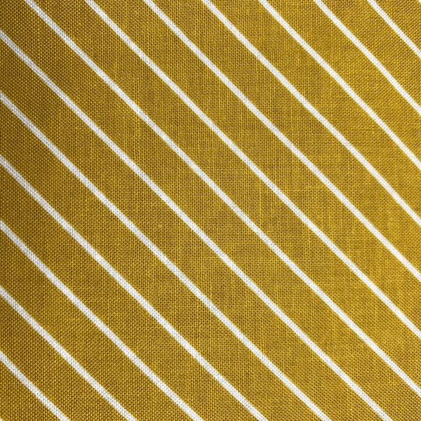 Hibiscus fabric yardage - STRIPES CITRON - by Simple Simon and Company