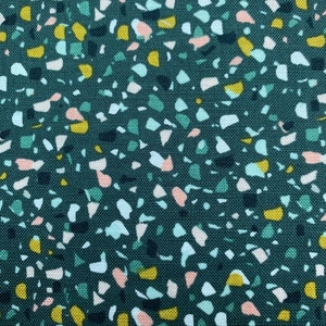 Hibiscus fabric yardage - CONFETTI HUNTER - by Simple Simon and Company