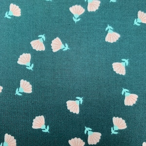 Hibiscus fabric yardage - DITZY HUNTER - by Simple Simon and Company
