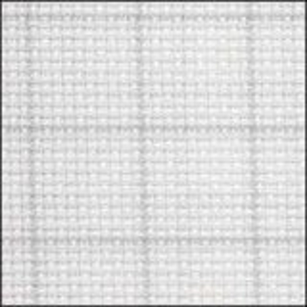 18 Count Easy Count White/Grey Aida 18x21