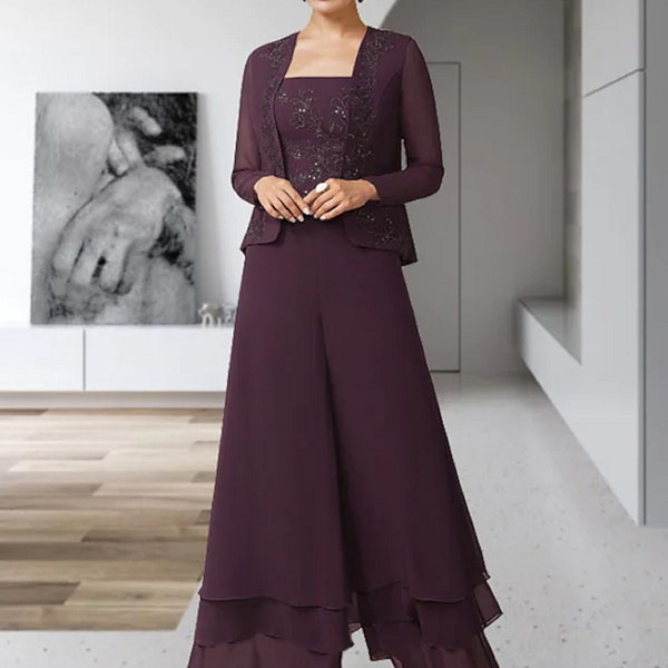 Mother of the Bride Jumpsuit Etsy